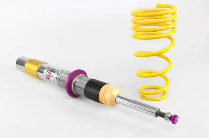KW Coilover Kit V3 BMW 12+ 3 Series 4cyl F30 w/o Electronic Suspension - Back View