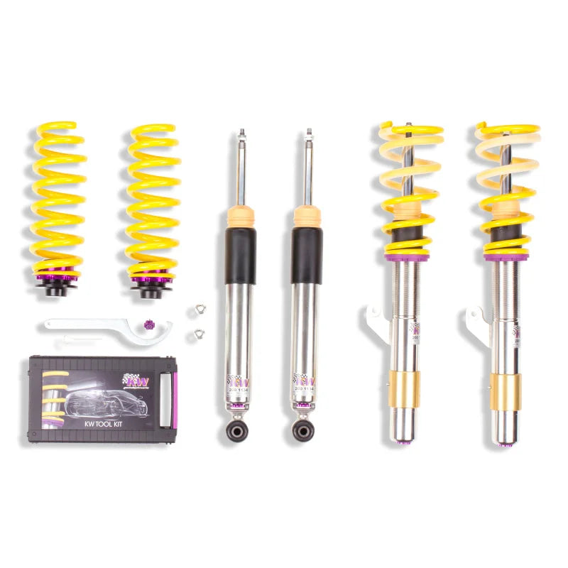 KW Coilover Kit V3 BMW 3 Series F30 6-Cyl w/o Electronic Suspension - Back View