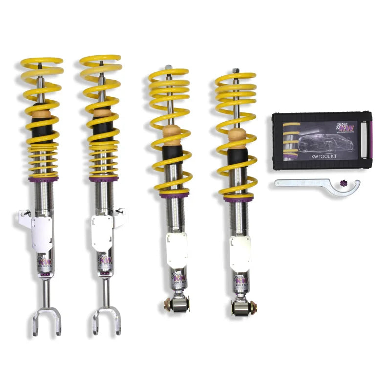 KW Coilover Kit V3 BMW 5series F10 (5L) Sedan 2WD; exc 550i; exc Adaptive Drive - Side View