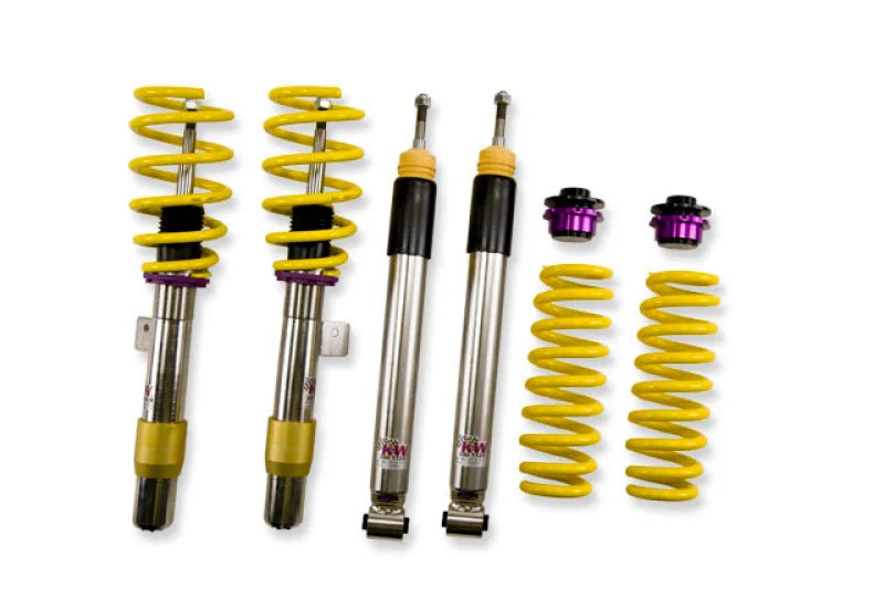 KW Coilover Kit V3 BMW M3 (E93) equipped w/ EDC (Electronic Damper Control)Convertible - Side View