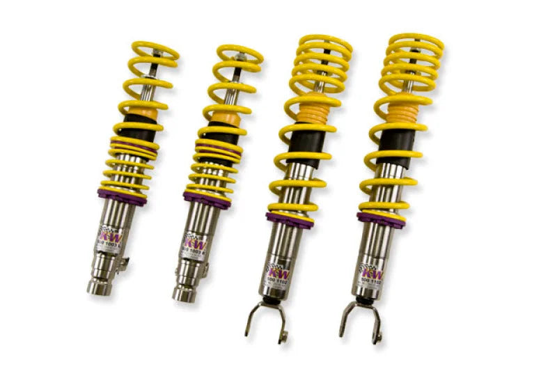 KW Coilover Kit V3 Honda Civic CRX; Coupe Hatchback Sedanw/ rear lower fork mounts - Main Product View