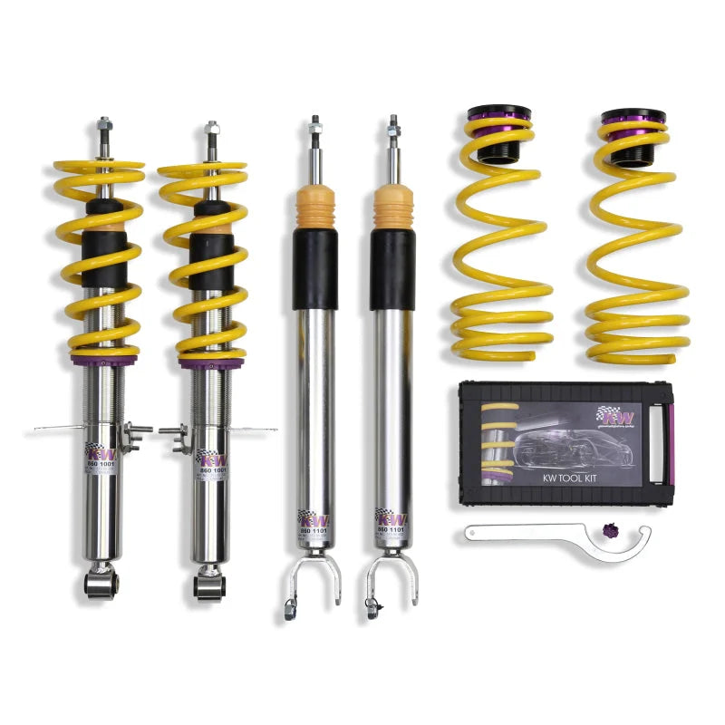 KW Coilover Kit V3 Infiniti G37 2WD - Side View
