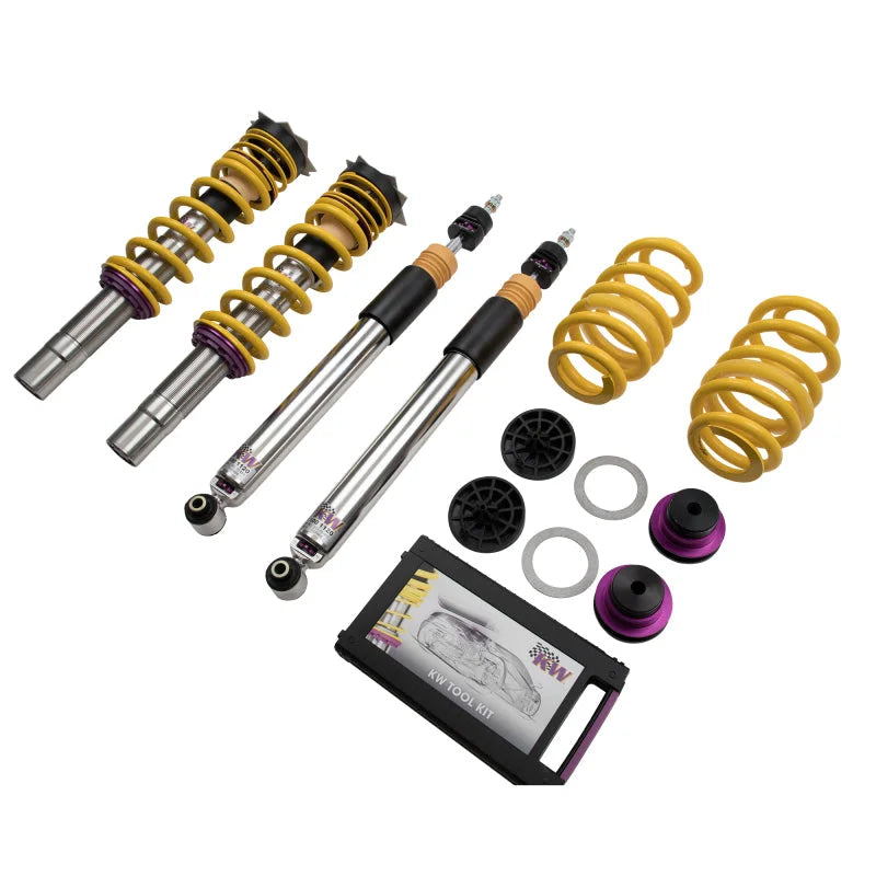KW Coilover Kit V3 KW Coilover Kit V3 2018+ Audi S5 (B9) Coupe w/o Electronic Dampers (48.5mm) - Back View