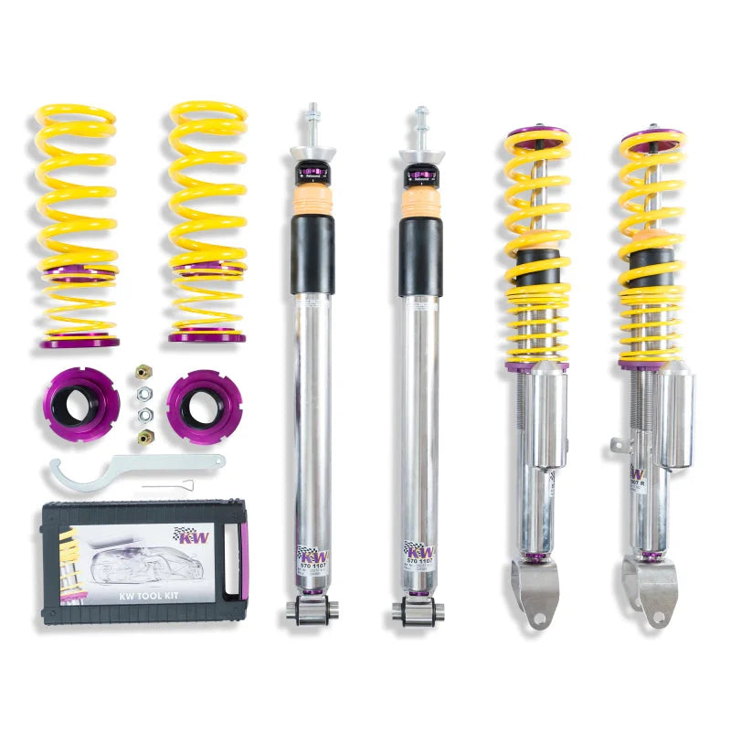 KW Coilover Kit V3 Lexus RC 200T / RC 350 (UXC1) - Side View