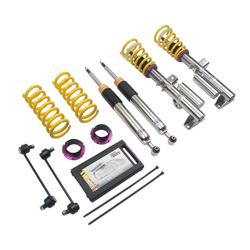 KW Coilover Kit V3 Mercedes-Benz 12+ C-Class C63 AMG (204 204AMG) Coupe - Installation View