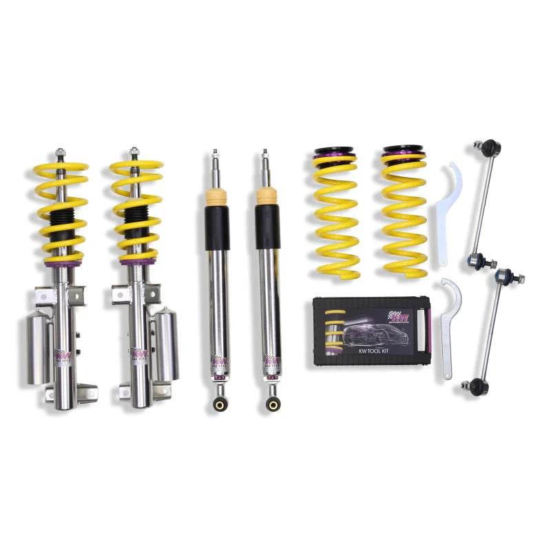 KW Coilover Kit V3 Mercedes-Benz C-Class C63 AMG (204 204AMG) Sedan - Side View