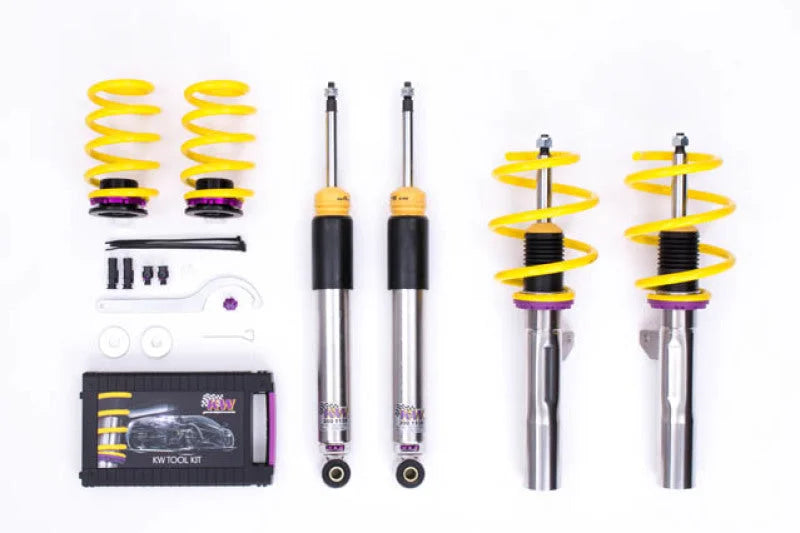 KW Coilover Kit V3 Mini Cooper (F56) Hardtop w/ Dynamic Damper Control incl. EDC cancellation kit - Main Product View