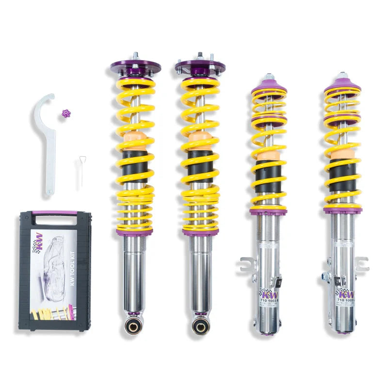 KW Coilover Kit V3 Porsche 911 (964) Carrera 2; incl. Convertible + Targa - Main Product View