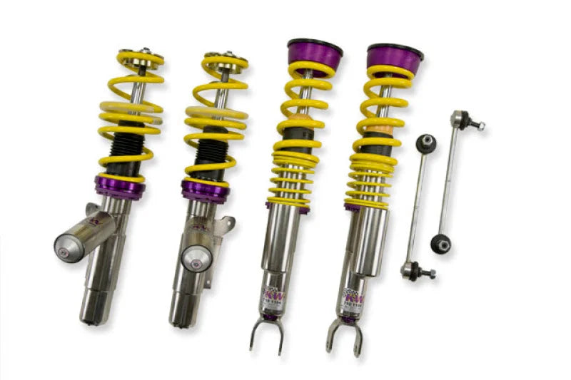 KW Coilover Kit V3 Porsche 911 (997) Carrera 4/4S Convertible w/o PASM - Main Product View