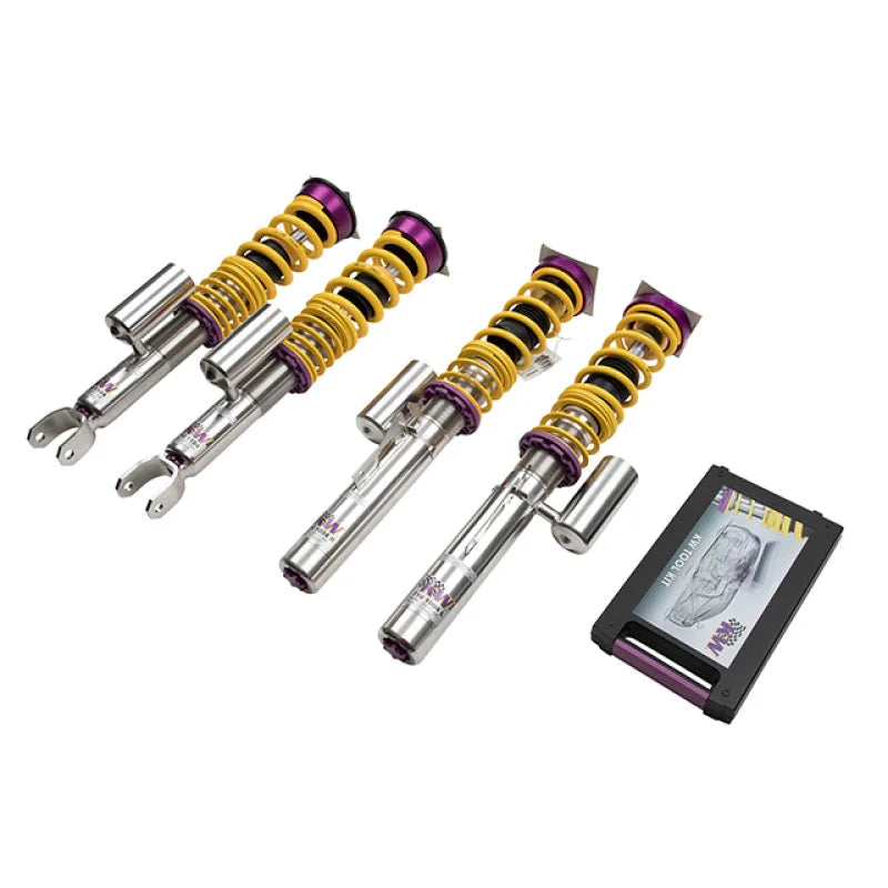 KW Coilover Kit V3 Porsche 911 (997) Carrera Carrera S Convertible w/o PASM - Side View