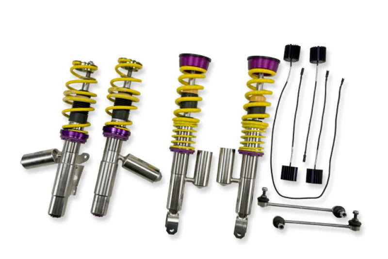 KW Coilover Kit V3 Porsche 911 (997) Turbo Coupe w/ PASM (Must Deactivate PASM) - Main Product View