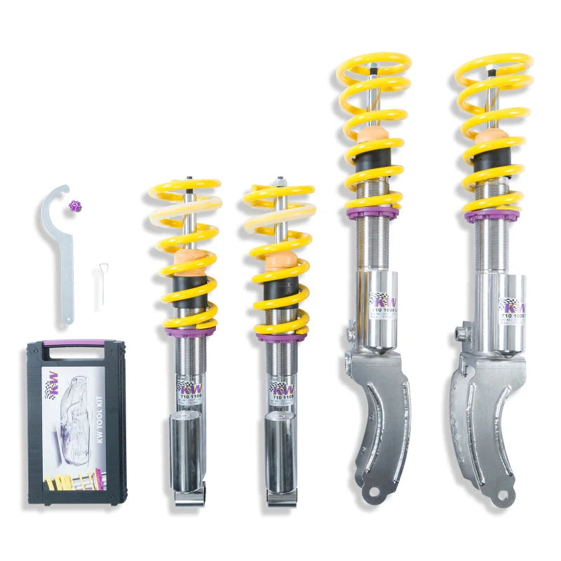 KW Coilover Kit V3 Porsche Cayenne (9PA) incl. Cayenne S w/o PASM - Main Product View