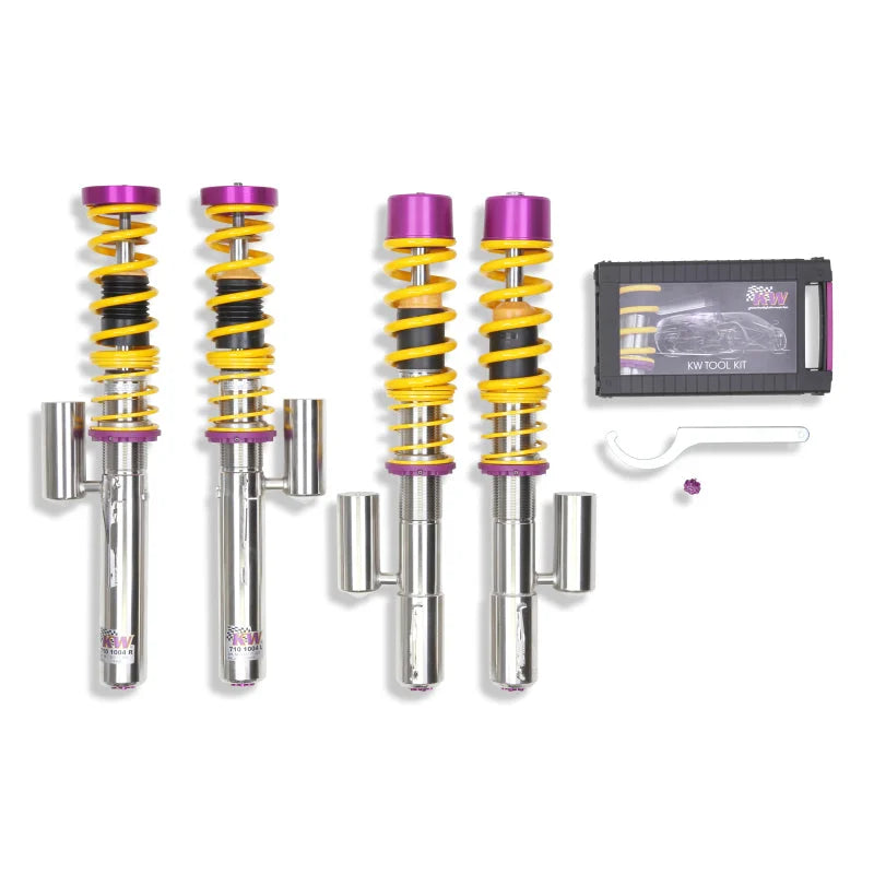 KW Coilover Kit V3 Porsche Cayman (987) incl. Cayman S w/o PASM - Side View