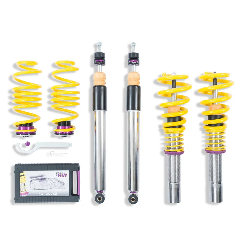 KW Coilover Kit V3 all models all engines not equipped w/ electronic dampening fits 2009-2025 Audi Q5 / SQ5 / Porsche Macan