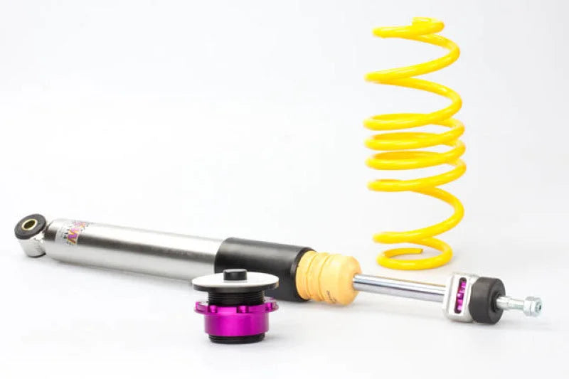 KW Coilover Kit V3 fits 2009-2018 Audi A4 Quattro / A7 Quattro / Allroad - Installation View
