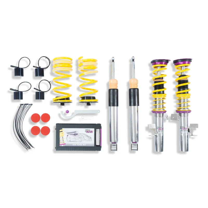KW Coilover Kit V3 for 2017 Ford Focus RS - Side View
