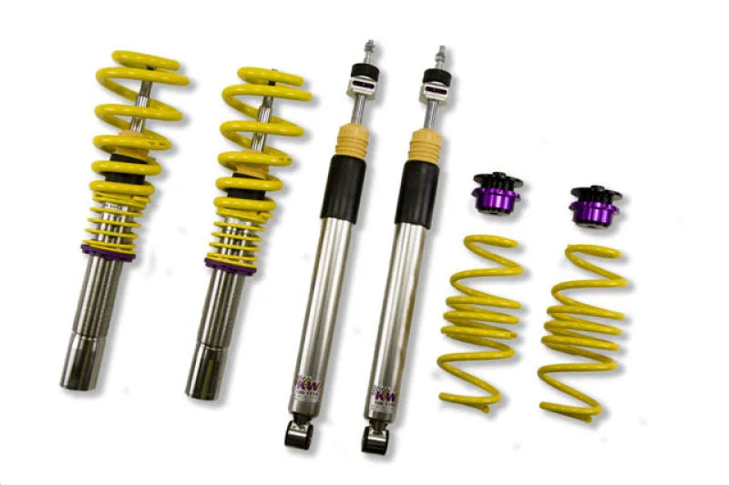 KW Coilover Kit V3 w/o electronic dampening control fits 2008-2017 Audi S5 / 2009-2016 Audi A4 / A4 Quattro / 2010-2014 Au...