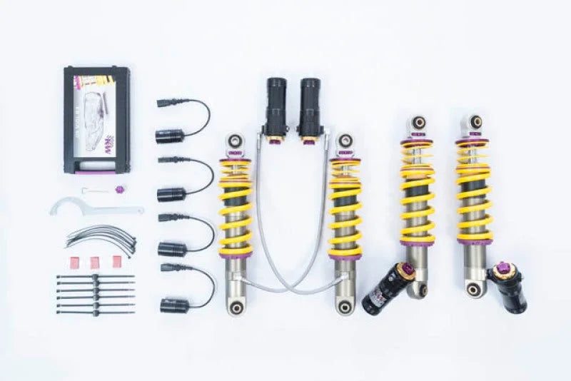 KW Coilover Kit V4 10-15 Audi R8 w/ Magnetic Ride - Main Product View