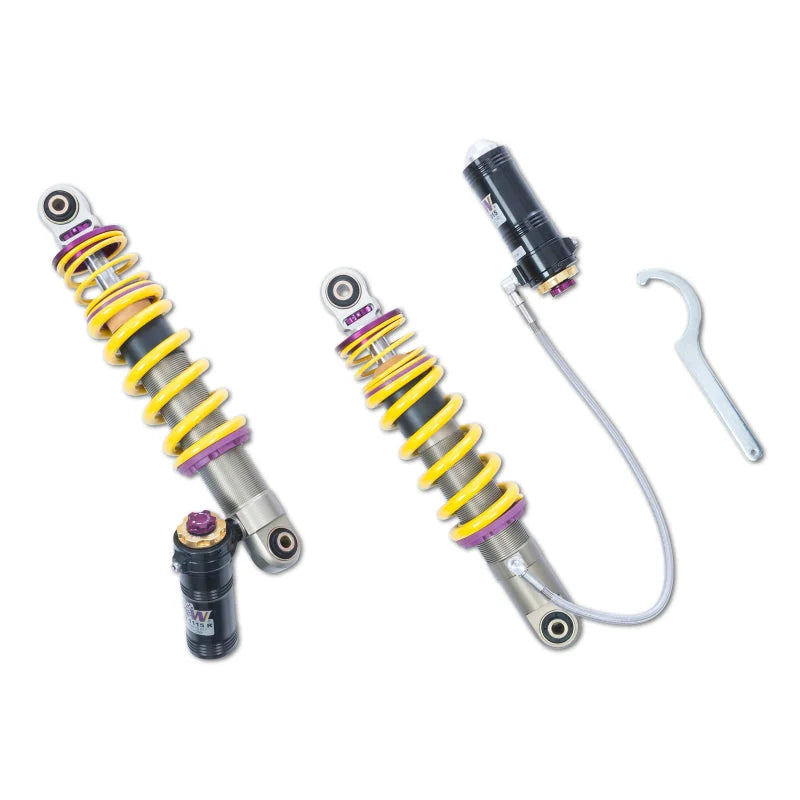 KW Coilover Kit V4 10-15 Audi R8 w/ Magnetic Ride - Back View