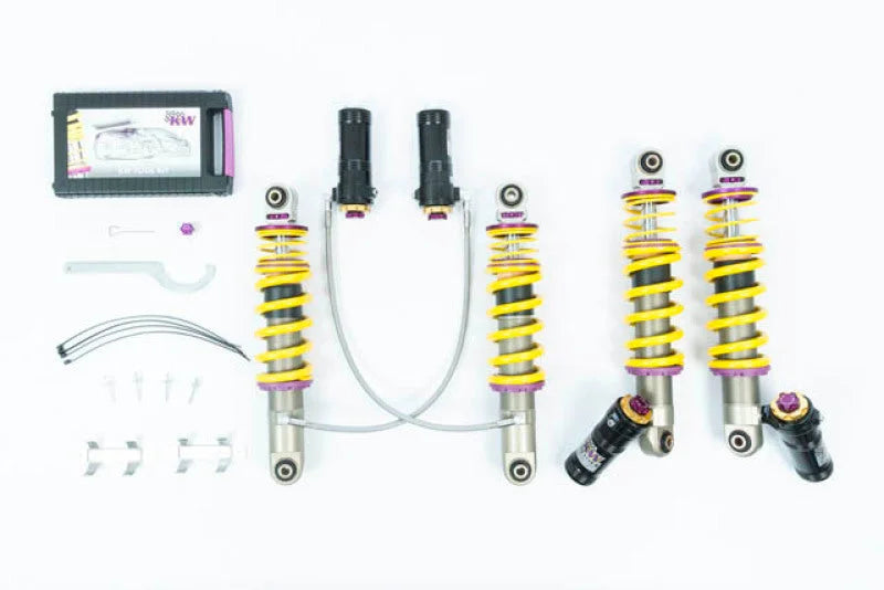 KW Coilover Kit V4 2010-2015 Audi R8 (42) V8 Including Spyder w/o Magnetic Ride - Main Product View