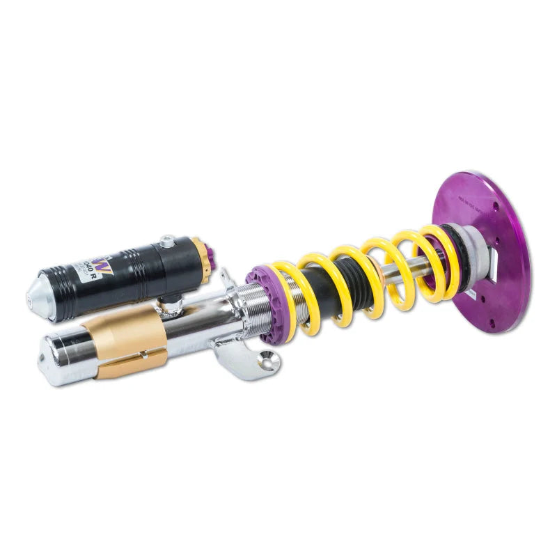 KW Coilover Kit V4 2015 BMW M3 (F80) / M4 (F82) w/ Electronic Suspension - Back View