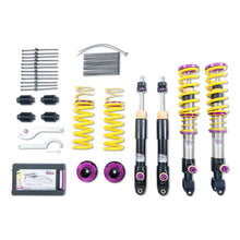 Load image into Gallery viewer, KW Coilover Kit V4 2017+ Mercedes C-Class (W205) AMG C63/C63 S Coupe w/ Electronic Dampening - Side View