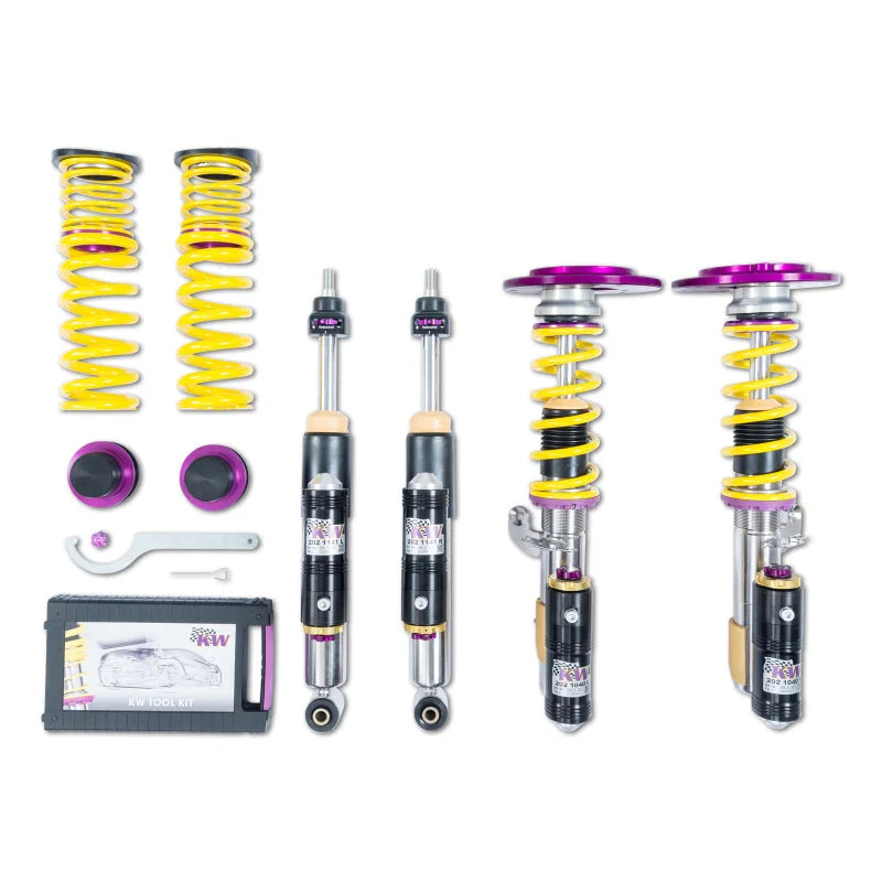 KW Coilover Kit V4 2018+ BMW M2 Competition F87 Coupe w/o EDC - Main Product View