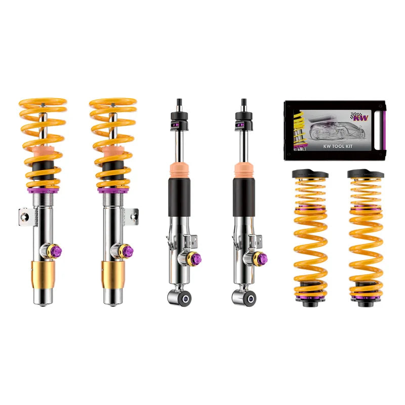 KW Coilover Kit V4 2021+ BMW M2 (G87) & M3 (G80) Sedan 2WD incl. M3 Competition - Main Product View