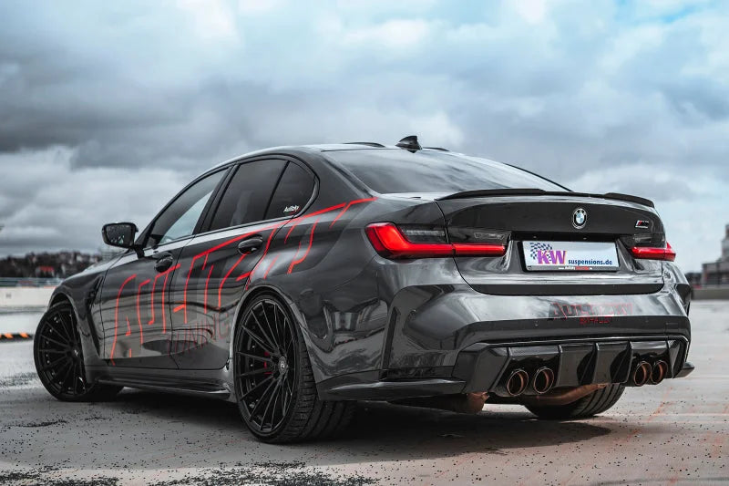 KW Coilover Kit V4 2021+ BMW M2 (G87) & M3 (G80) Sedan 2WD incl. M3 Competition - Back View