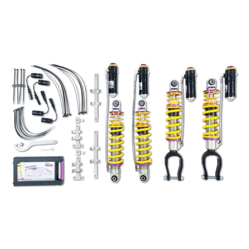 KW Coilover Kit V4 Bundle Audi R8 (4S) Coupe/Spyder w/ Magnetic Ride - Additional View 7