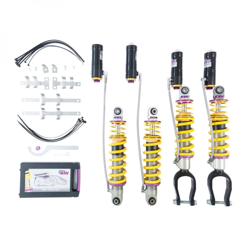 KW Coilover Kit V4 Bundle Audi R8 (4S) Coupe/Spyder w/o Magnetic Ride - Main Product View