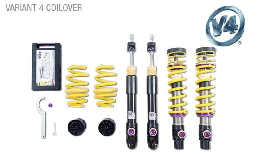 KW Coilover Kit V4 Bundle 2020 BMW X5/X6 M (F95) (Including Competition) - Installation View