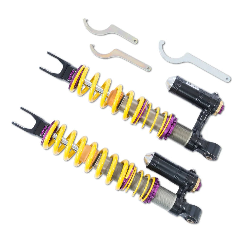 KW Coilover Kit V4 Kit 2011+ Lamborghini Aventador Incl Roadster w/ Electronic Dampers - Additional View 8