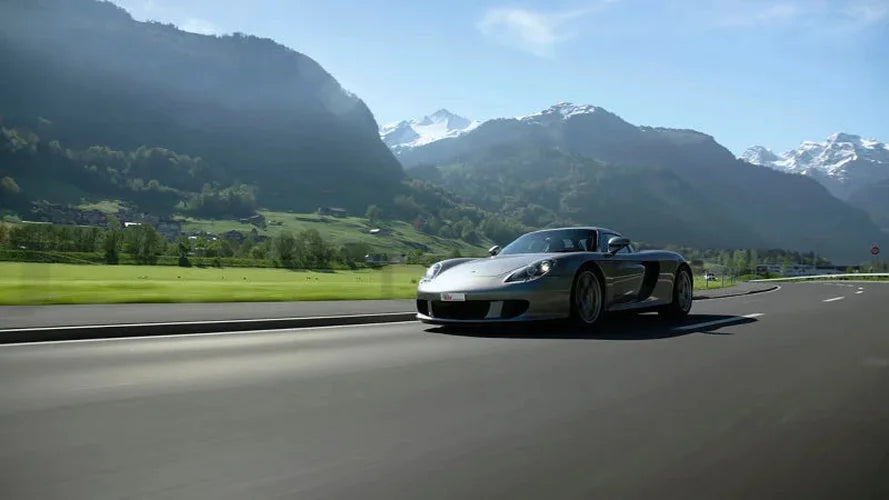KW Coilover Kit V5 04-05 Porsche Carrera GT (980) - Back View