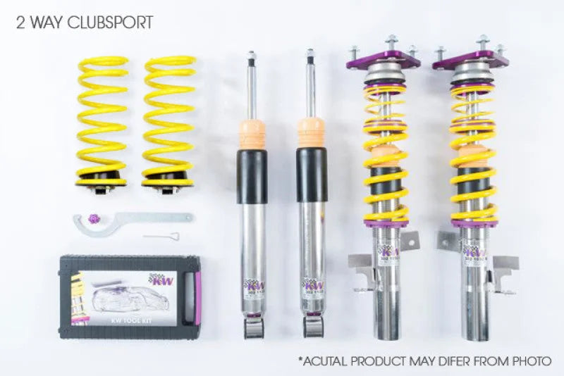 KW Focus RS Clubsport Coilover Kit 2-Way - Side View