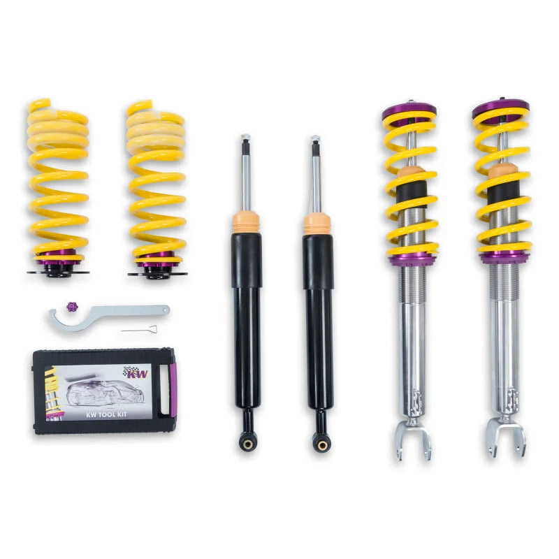KW Mercedes E300 Sedan W213 E300 Coupe C238 2WD Without EDC Coilover Kit V1 - Main Product View