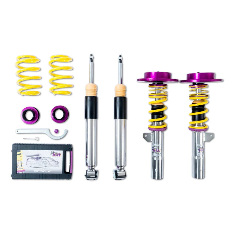 KW Mini Cooper F56 Hardtop Without DDC Clubsport Coilover Kit 2-Way - Main Product View
