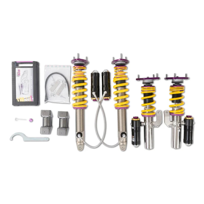 KW Porsche 911 991 Carrera Carrera 2/2S/GTS 4/4S/GTS With PDCC Clubsport Coilover Kit 3-Way - Main Product View