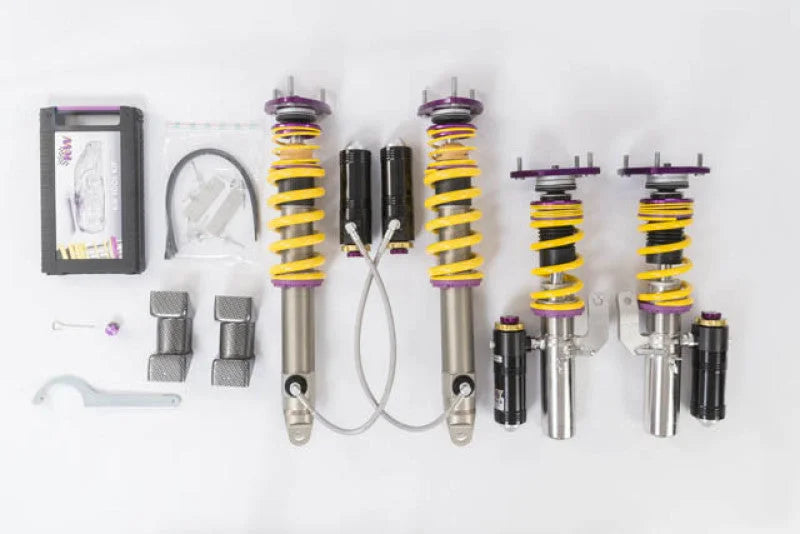 KW Porsche 911 991 Carrera Carrera 2/2S/GTS 4/4S/GTS With PDCC Clubsport Coilover Kit 3-Way - Side View