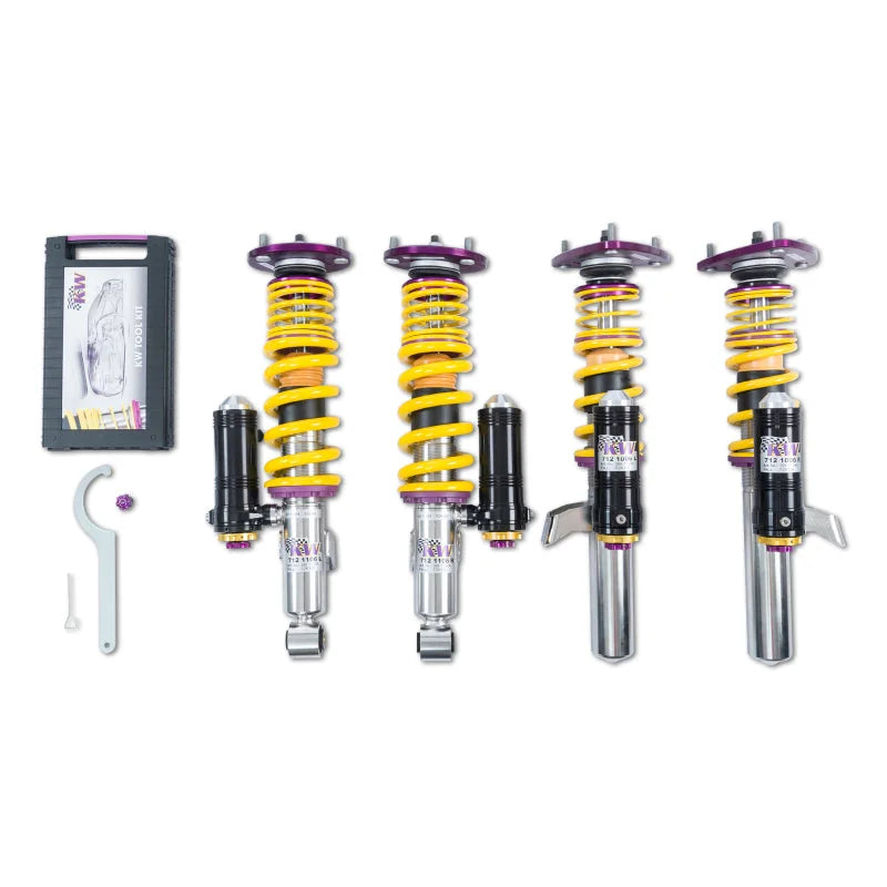KW Porsche 911 996 GT2 GT3 Clubsport Coilover Kit 3-Way - Main Product View