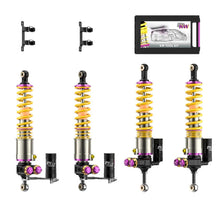 Load image into Gallery viewer, KW Porsche Carrera GT HLS &amp; V5 Coilover Kit w/ Black Springs - Main Product View