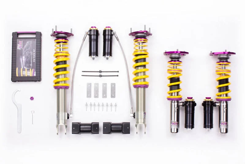 KW Porsche Turbo Coupe Convertible Without PDCC Clubsport Coilover Kit 3-Way - Main Product View