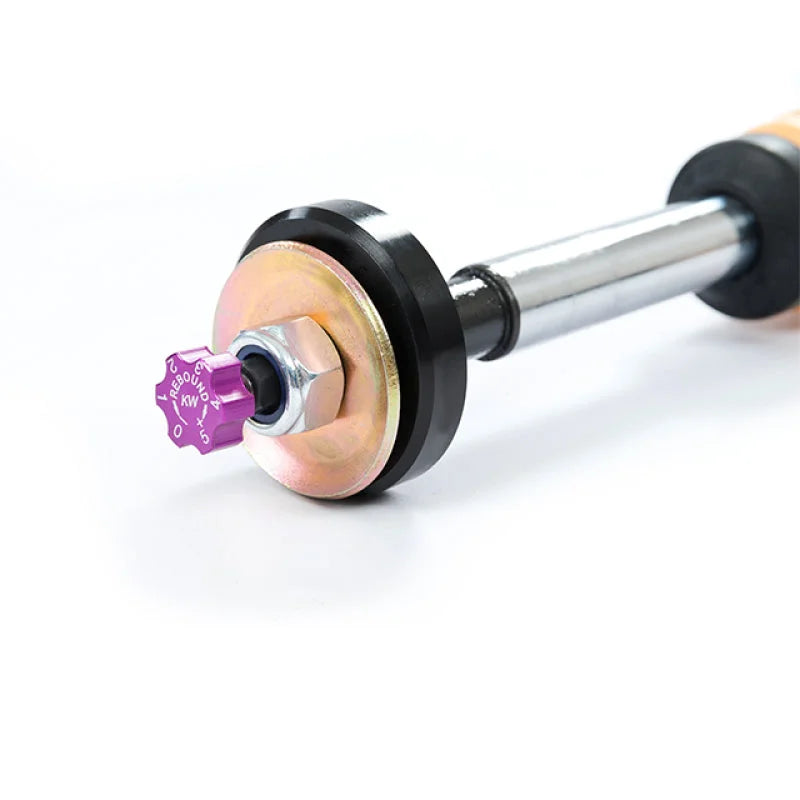 KW Shock Kit V3 74-89 Porsche 911 G-Model (Incl. Turbo) w/ Compression and Rebound Adj. - Side View