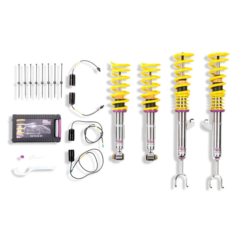 KW V3 Coilover Kit 12 BMW 6 Series (F12/F13) w/ Adaptive Drive except xDrive Coupe/Convertible - Back View