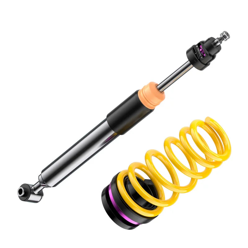 KW V3 Leveling Coilover Tesla Model 3 RWD - Side View