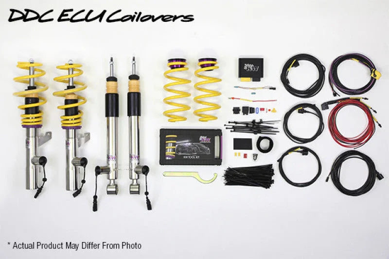 KW VW Golf R MKVII DDC ECU Coilover Kit - Main Product View