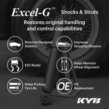 Load image into Gallery viewer, KYB 14-16 Acura MDX / 17-20 Acura MDX Base/SH-AWD / 16-22 Honda Pilot Excel-G Strut - Rear - Side View