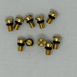 Load image into Gallery viewer, KYB 90-23 Kaw / Hon / Suz / Yam Front Fork Bleed Bolt w/ O-Ring - Brass - 10 Pack