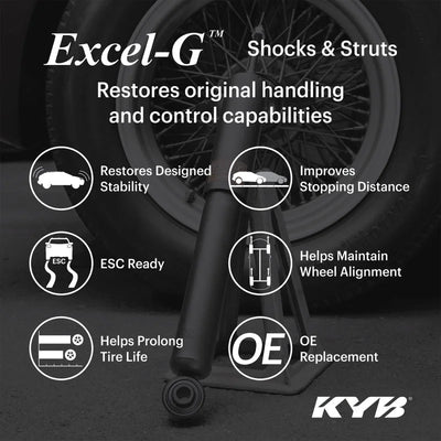 KYB Shocks & Struts Excel-G Front Right ACURA TLX 2015-18 HONDA Accord 2013-17 - Main Product View