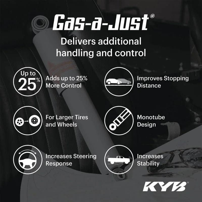 KYB Shocks & Struts Gas-A-Just Rear Lexus IS200T 2016 - Side View